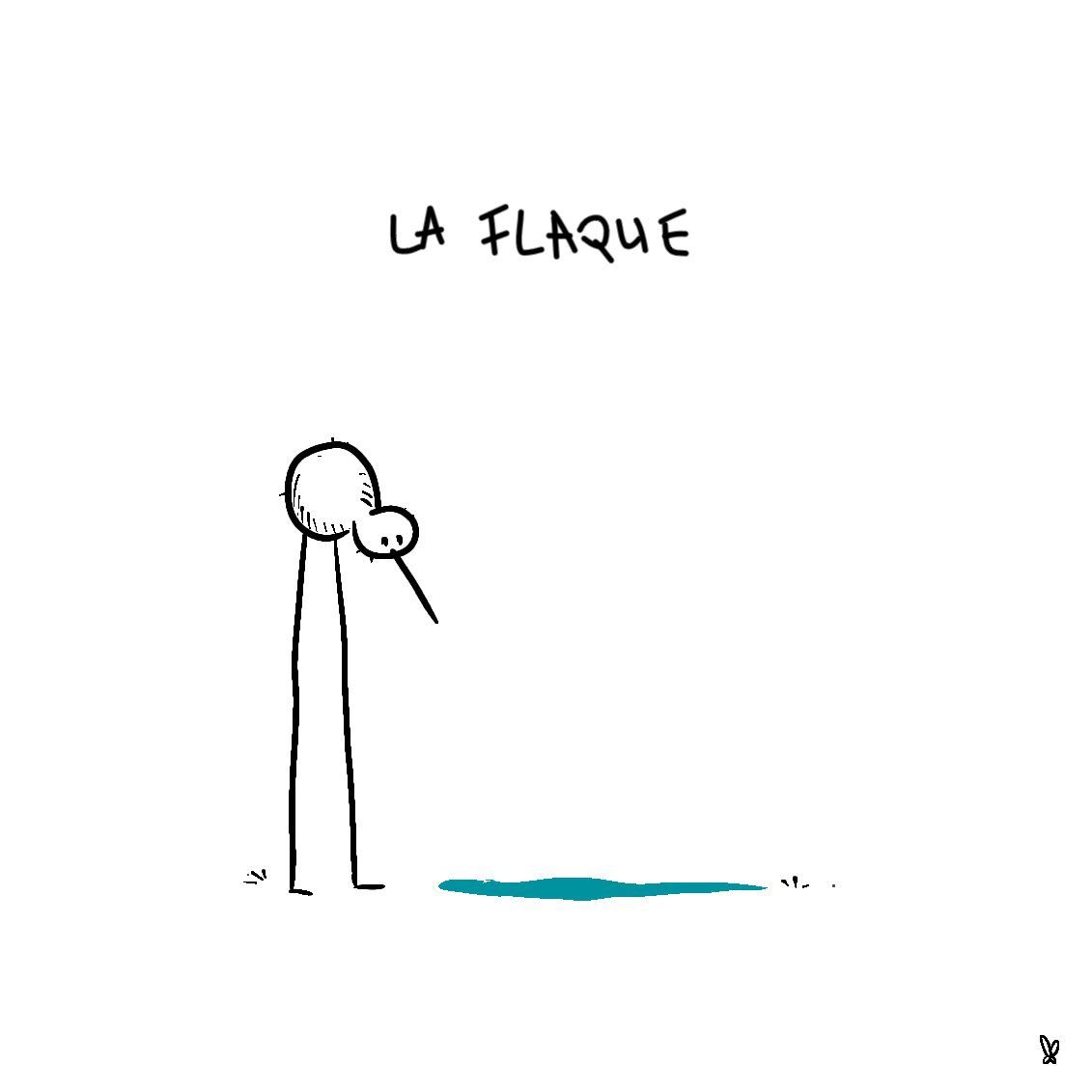 Son amie la flaque.